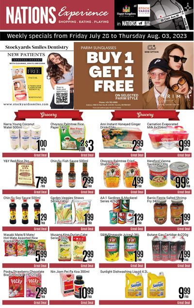 Nations Fresh Foods (Toronto) Flyer July 28 to August 3