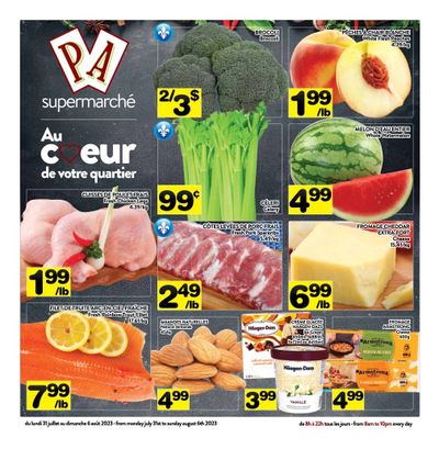 Supermarche PA Flyer July 31 to August 6