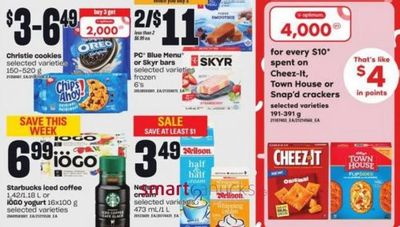 Loblaws Ontario: Cheez-It Crackers 50 Cents After PC Optimum Points and Coupons