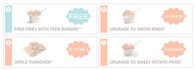 A&W Canada New Coupons: FREE Fries With Teen Burger + More Coupons