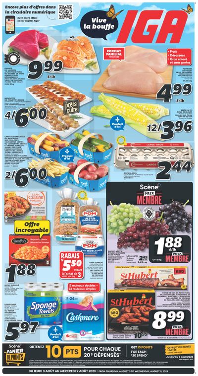 IGA (QC) Flyer August 3 to 9