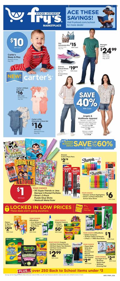 Fry’s (AZ) Weekly Ad Flyer Specials July 26 to August 1, 2023
