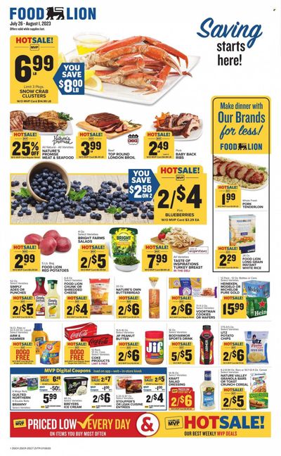 Food Lion (GA) Weekly Ad Flyer Specials July 26 to August 1, 2023