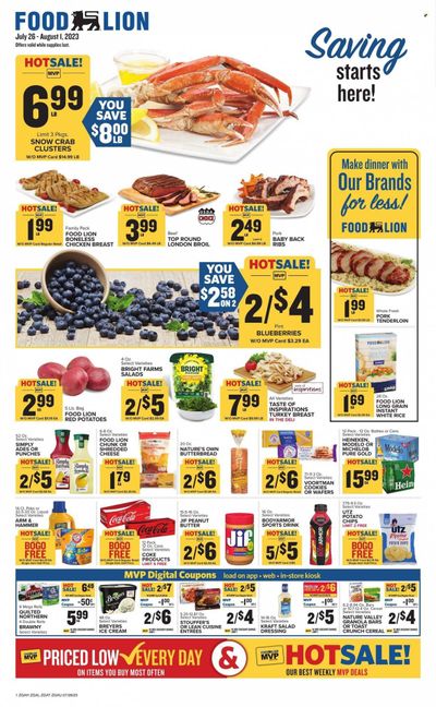 Food Lion (GA) Weekly Ad Flyer Specials July 26 to August 1, 2023