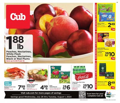 Cub Foods (MN) Weekly Ad Flyer Specials July 26 to August 1, 2023