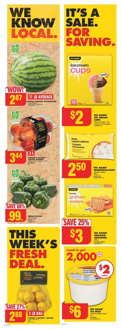 No Frills (ON) Flyer August 3 to 9
