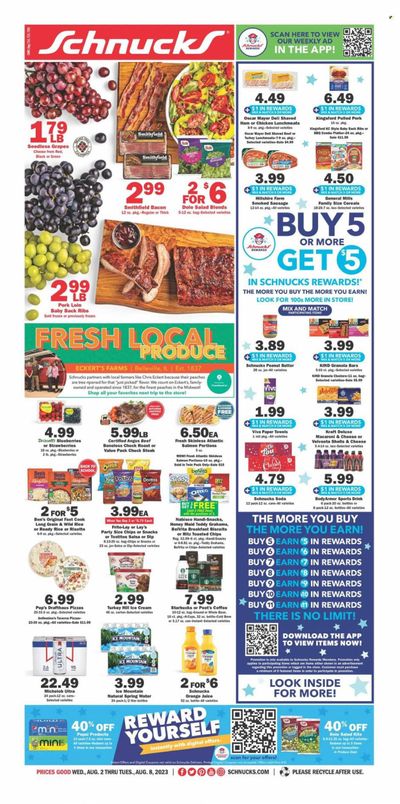 Schnucks (IA, IL, IN, MO) Weekly Ad Flyer Specials August 2 to August 8, 2023