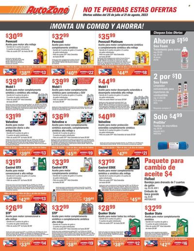 Autozone (PR) Weekly Ad Flyer Specials July 25 to August 21, 2023