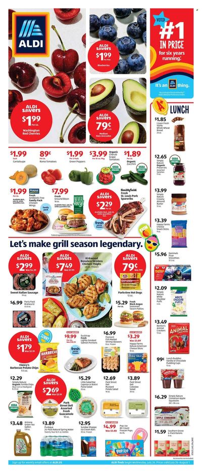 ALDI (IA, IL, MO) Weekly Ad Flyer Specials July 26 to August 1, 2023