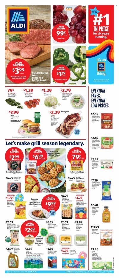 ALDI (CA) Weekly Ad Flyer Specials July 26 to August 1, 2023