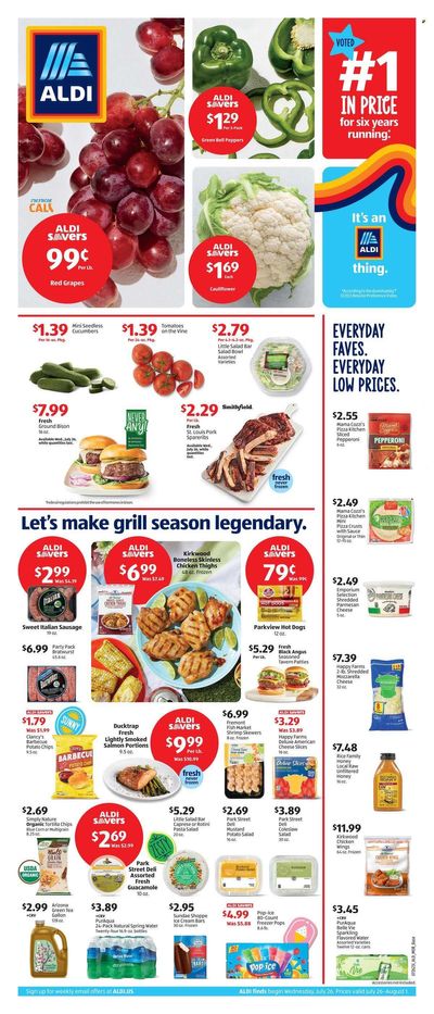 ALDI (CA) Weekly Ad Flyer Specials July 26 to August 1, 2023