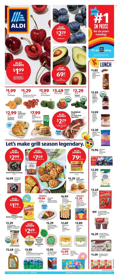 ALDI (DE, MD, VA) Weekly Ad Flyer Specials July 26 to August 1, 2023