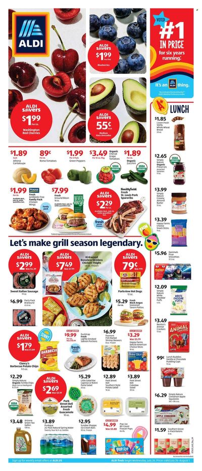 ALDI (NC, SC) Weekly Ad Flyer Specials July 26 to August 1, 2023