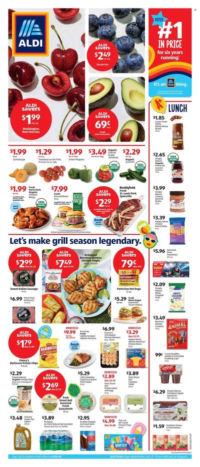 ALDI (NJ, PA) Weekly Ad Flyer Specials July 26 to August 1, 2023
