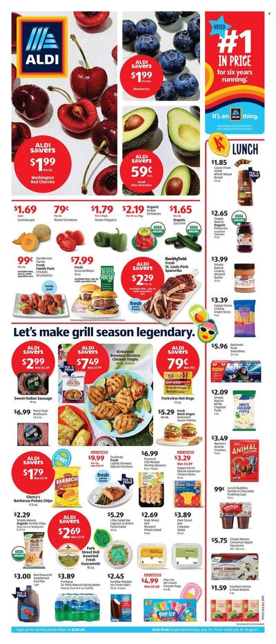 ALDI (TX) Weekly Ad Flyer Specials July 26 to August 1, 2023