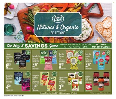 Jewel Osco (IL) Weekly Ad Flyer Specials July 26 to August 15, 2023
