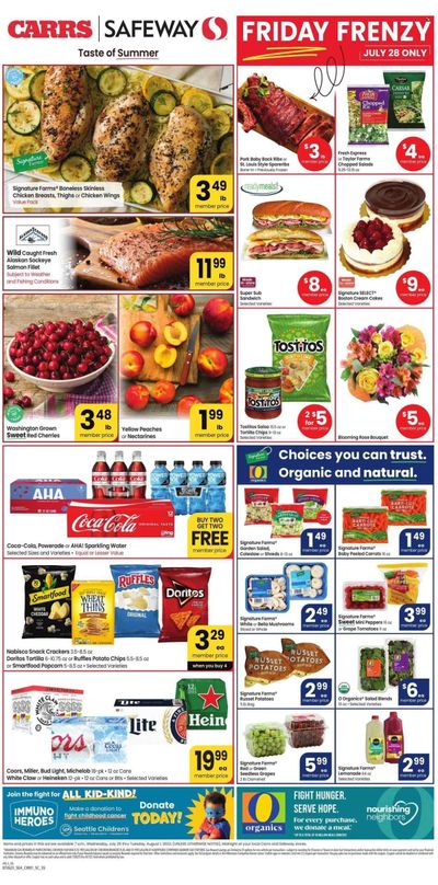 Safeway (AK) Weekly Ad Flyer Specials July 26 to August 1, 2023