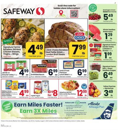 Safeway (AK) Weekly Ad Flyer Specials July 26 to August 1, 2023