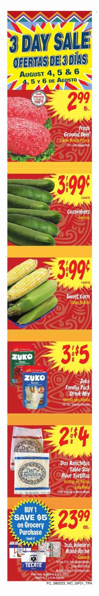 Food City (AZ) Weekly Ad Flyer Specials August 2 to August 8, 2023