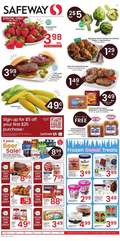 Safeway (CO) Weekly Ad Flyer Specials July 26 to August 1, 2023