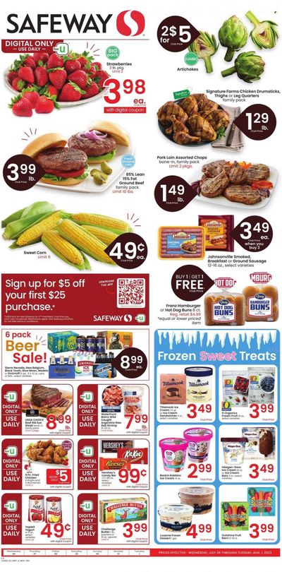 Safeway (WY) Weekly Ad Flyer Specials July 26 to August 1, 2023