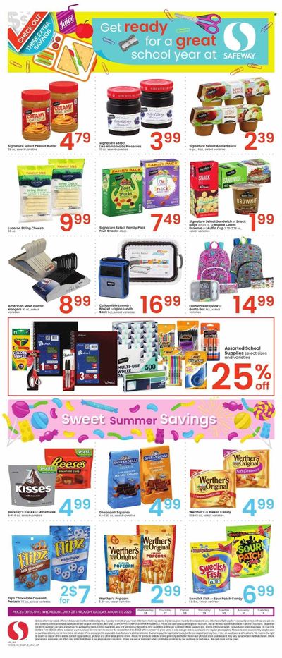 Safeway (CO) Weekly Ad Flyer Specials July 26 to August 1, 2023