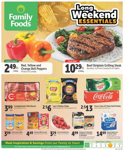 Family Foods Flyer August 3 to 9