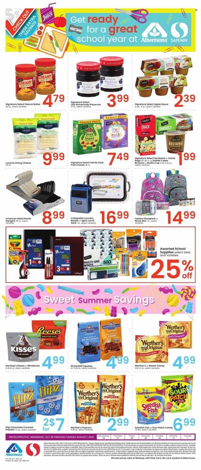 Safeway (MT) Weekly Ad Flyer Specials July 26 to August 1, 2023