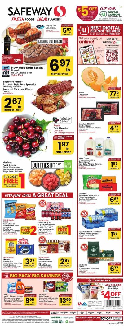 Safeway (CO) Weekly Ad Flyer Specials August 2 to August 8, 2023