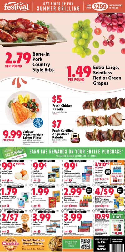 Festival Foods (WI) Weekly Ad Flyer Specials August 2 to August 8, 2023