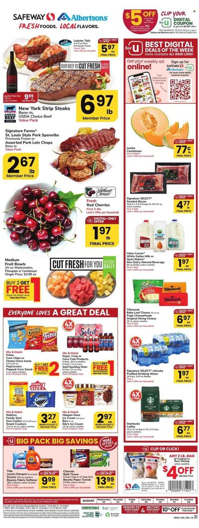 Safeway (NM) Weekly Ad Flyer Specials August 2 to August 8, 2023