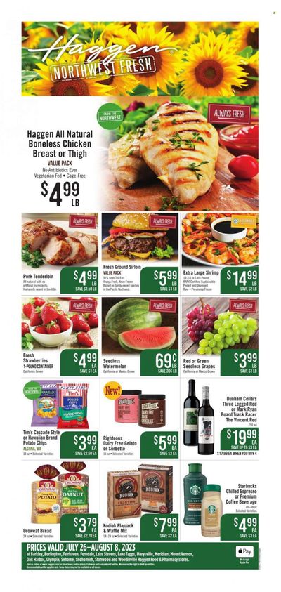 Haggen (WA) Weekly Ad Flyer Specials July 26 to August 8, 2023