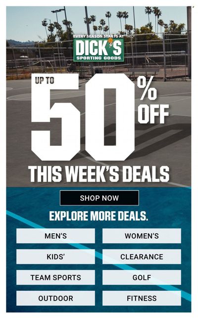 DICK'S Weekly Ad Flyer Specials July 30 to August 5, 2023