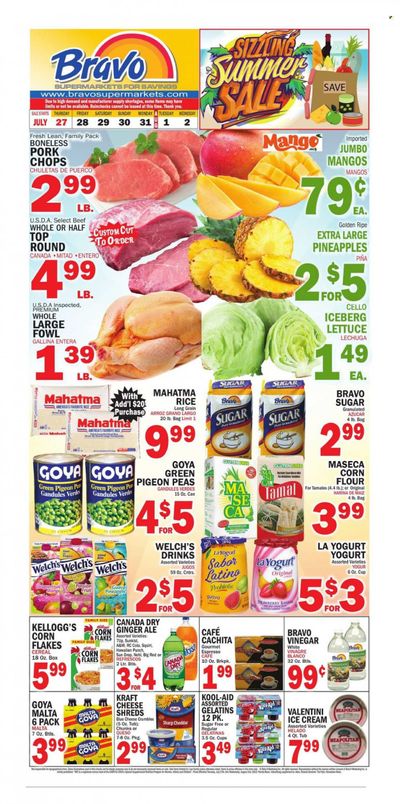 Bravo Supermarkets (CT, FL, MA, NJ, NY, PA) Weekly Ad Flyer Specials July 27 to August 2, 2023