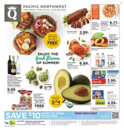 QFC (WA) Weekly Ad Flyer Specials August 2 to August 8, 2023