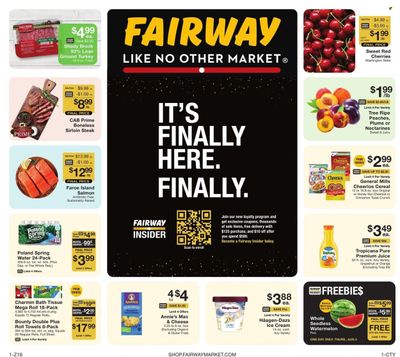 Fairway Market (CT, NJ, NY) Weekly Ad Flyer Specials July 28 to August 3, 2023