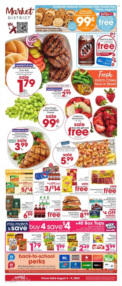 Giant Eagle (OH) Weekly Ad Flyer Specials August 3 to August 9, 2023