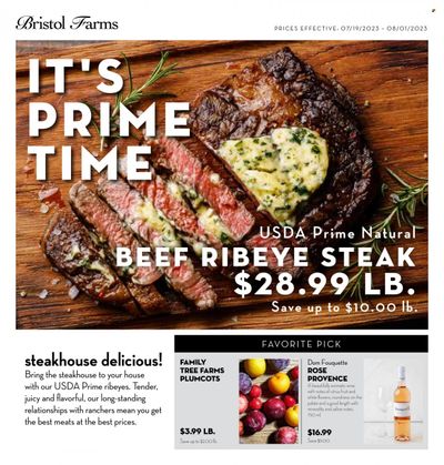 Bristol Farms (CA) Weekly Ad Flyer Specials July 19 to August 1, 2023