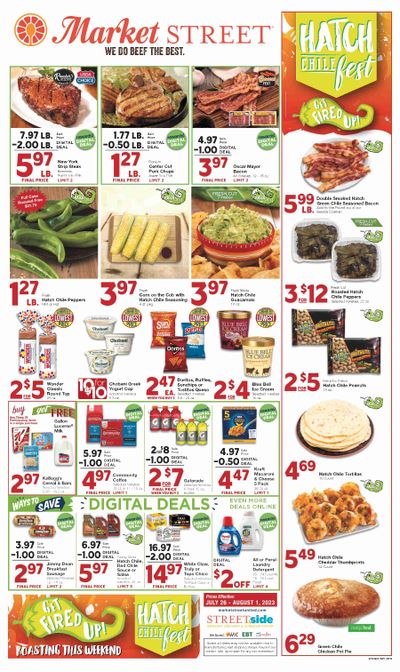 Market Street (NM, TX) Weekly Ad Flyer Specials July 26 to August 1, 2023