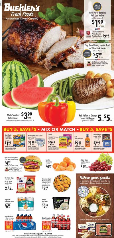 Buehler's (OH) Weekly Ad Flyer Specials August 2 to August 8, 2023