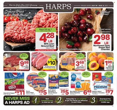 Harps Hometown Fresh (AR, MO, OK) Weekly Ad Flyer Specials July 26 to August 8, 2023