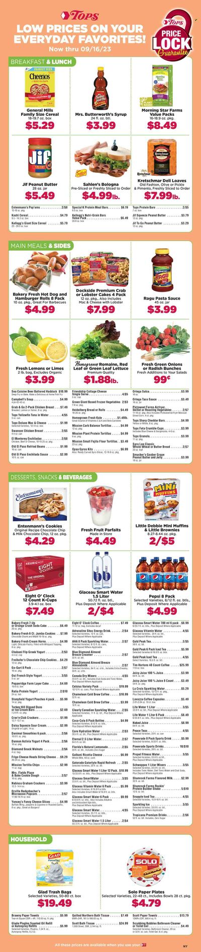 Tops Weekly Ad Flyer Specials July 23 to September 16, 2023