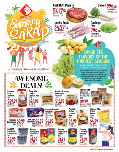 Seafood City Supermarket (ON) Flyer August 3 to 9