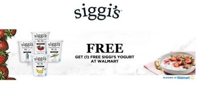 WebSaver Canada Coupons: Get A Coupon For Free Siggi’s Yogurt at Walmart
