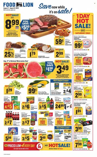 Food Lion (GA) Weekly Ad Flyer Specials August 2 to August 8, 2023