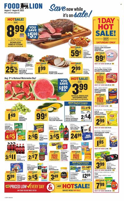 Food Lion (GA) Weekly Ad Flyer Specials August 2 to August 8, 2023