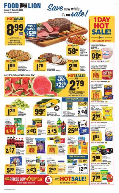 Food Lion (KY) Weekly Ad Flyer Specials August 2 to August 8, 2023