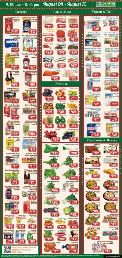 Nations Fresh Foods (Mississauga) Flyer August 4 to 10