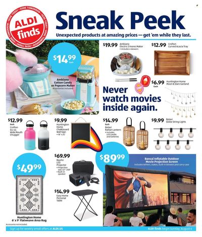 ALDI (CT, MI, MN, NY, VT) Weekly Ad Flyer Specials August 6 to August 12, 2023
