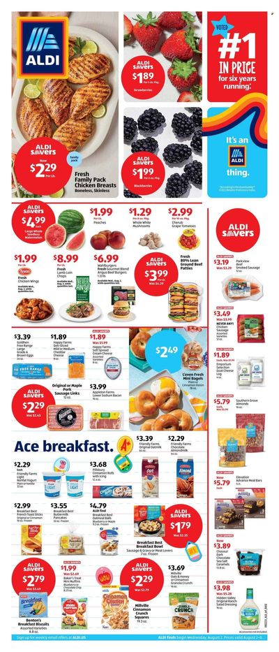 ALDI (GA, NC, SC) Weekly Ad Flyer Specials August 2 to August 8, 2023